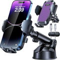 HTU 2025 Best Car Phone Holder 【Ultimate 5-in-1 & Upgraded 100+LBS Strongest by HTU15yearsincarmounts
