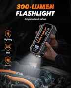 WOLFBOX 2000A Jump Starter, 12000mAh Battery Jumper Starter Portable - Image 7