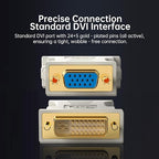DVI to VGA Adapter – Gold-Plated Connector - Image 3