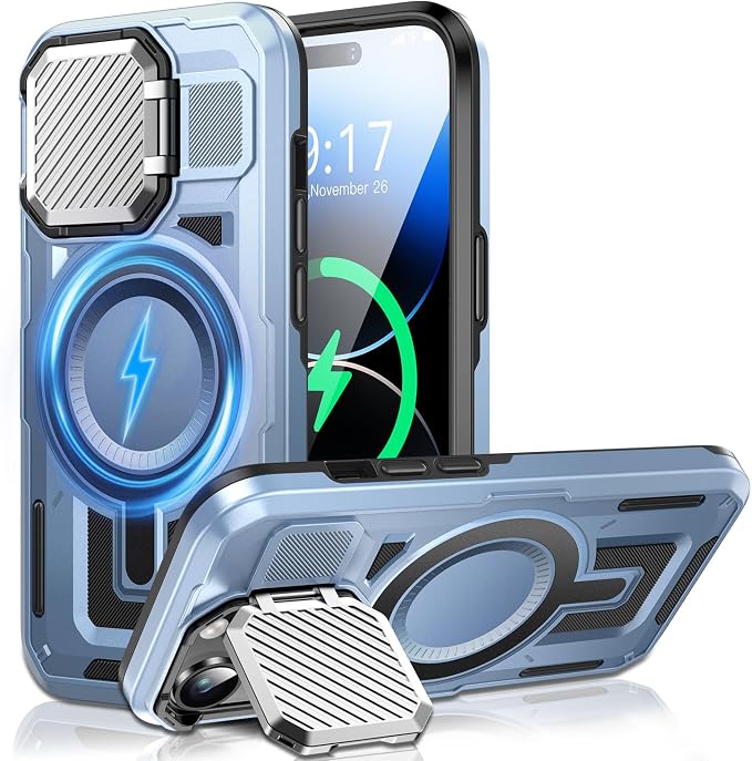 Camera Stand Case for iPhone 14 Pro Max, 2024 Version Military Grade Protective by Unknown