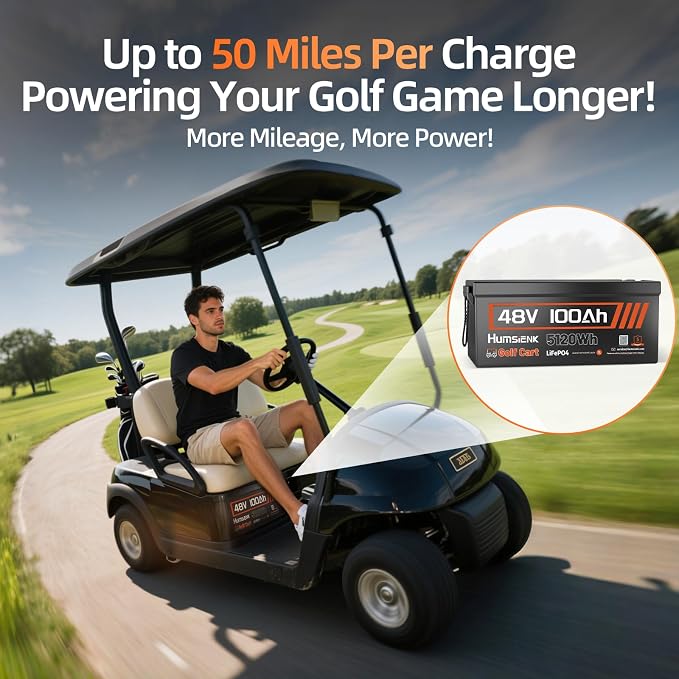 48V 100Ah Lithium Golf Cart Battery Group 8D - Image 9