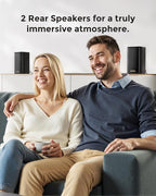 ULTIMEA 5.1.2ch Sound Bar with Dolby Atmos, Surround Sound System - Image 5