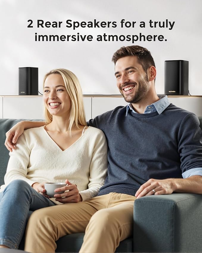 ULTIMEA 5.1.2ch Sound Bar with Dolby Atmos, Surround Sound System - Image 5