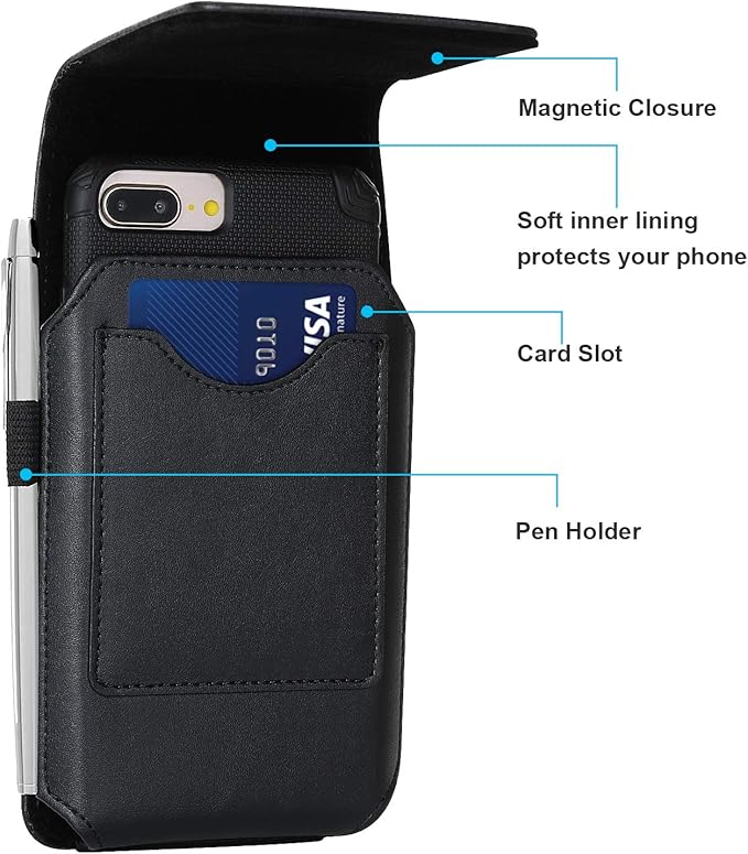 BECPLT Holster for Galaxy S25 Ultra 5G S24/S23/S22/S21/S20 Ultra Belt Holster - Image 5