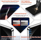 3 Pack Galaxy S24/S25 Privacy Anti spy Screen Protector, 9H Hardness Tempered - Image 5