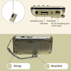 Retekess PR11 AM FM Radio Portable, Rechargeable Transistor Radios Small - Image 9