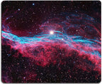 Galaxy Glitter Nebula Mouse Pad, Waterproof Non-Slip Rubber Base, 9.5"x7.9" Inch by IMAYONDIA