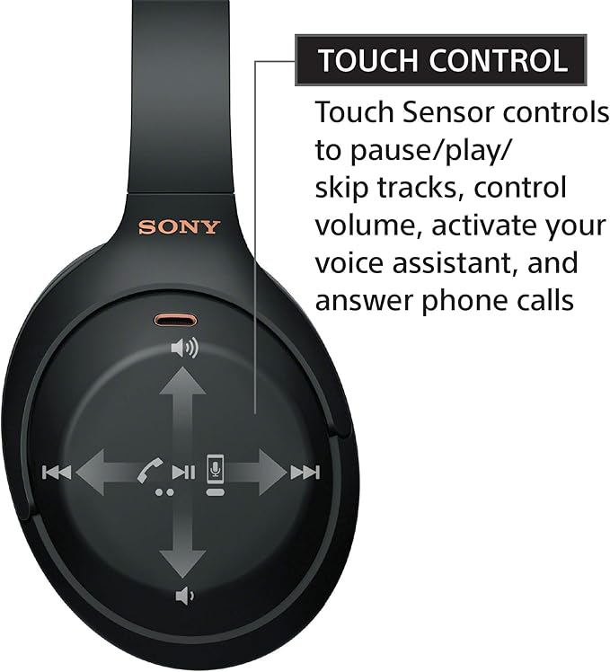 Sony WH-1000XM4 Wireless Premium Noise Canceling Overhead Headphones - Image 5