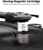 Turntable Vinyl Record Player Support Bluetooth Output Phono/Line Switch Pitch - Image 4