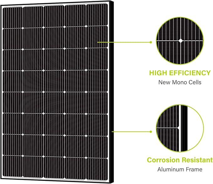 Newpowa 250W Solar Panel Monocrystalline - Image 4