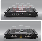 Pyle 2 Channel Car Stereo Amplifier- 1400W Dual Channel Bridgeable High Power - Image 4