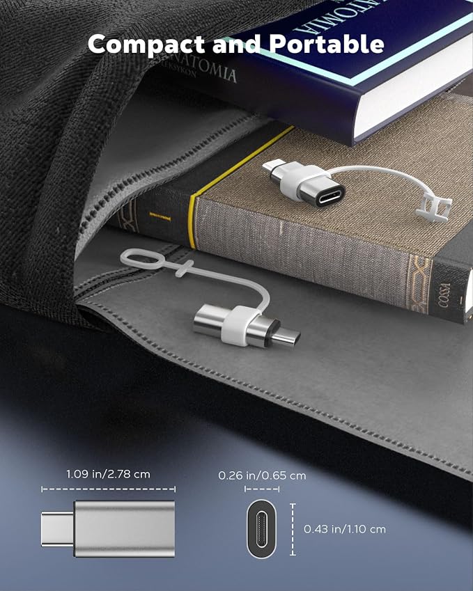 MoKo Lightning to USB C Adapter 2Pack, NOT - Image 8