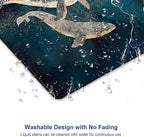Whale Mouse Pad, Animals Art Mouse Pads, Mouse Mat Square Waterproof Mouse Pad - Image 5