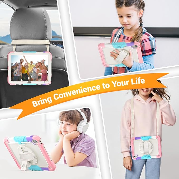 SEYMAC Case for iPad 11th/10th Generation 2025/2022, Sturdy Heavy Duty - Image 6