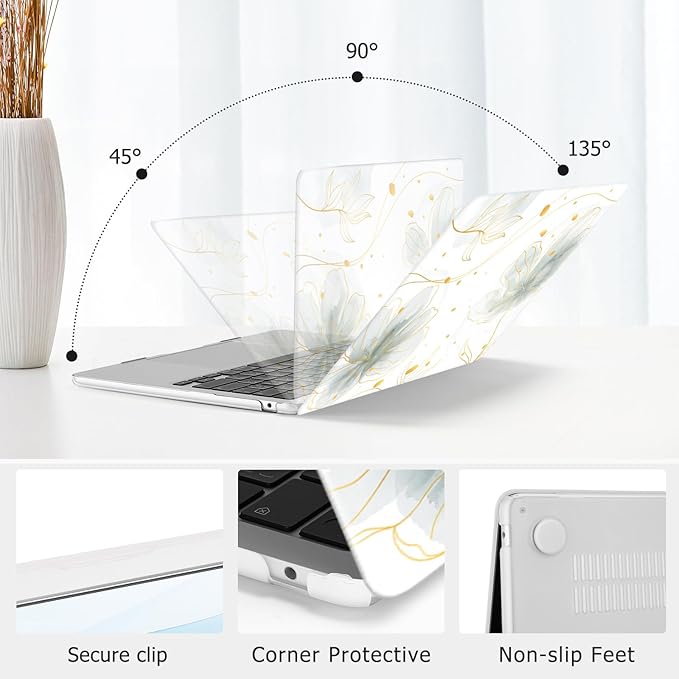 MOSISO Compatible with MacBook Air 13 inch Case 2025 2024 2023 2022 M4 A3240 M3 - Image 4