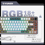 YUNZII B75 PRO Wireless Mechanical Keyboard, 75% Layout - Image 7