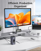 Baseus Spacemate Docking Station, 11-in-1 USB-C DisplayLink Docking Station - Image 4