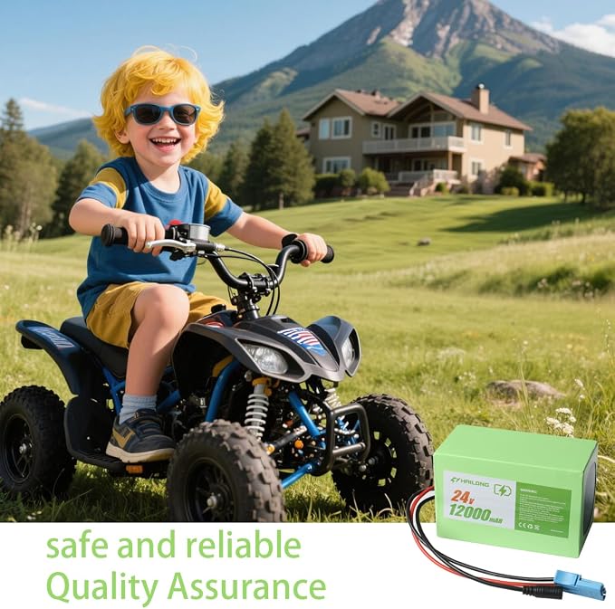 24V 12Ah Battery for Kids Ride-On Toys Compatible - Image 4
