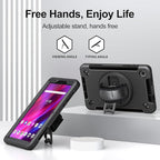 Junfire Shockproof Case for Lenovo Tab M8 4th Gen 2023, Heavy Duty Rugged Case - Image 2