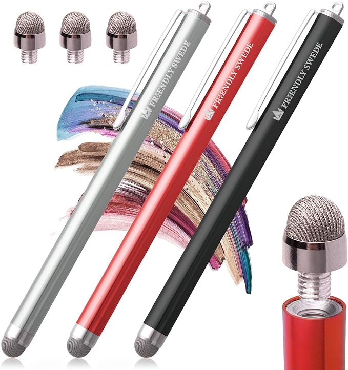 The Friendly Swede Mesh Tip Stylus Pen by TheFriendlySwede
