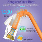 Cat6a Patch Cables 1ft Slim, Cat6 Ethernet Patch Cable Pure Copper, Flexible - Image 5