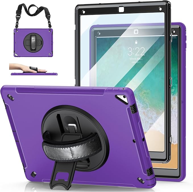 Case for iPad Pro 12.9 2nd Generation 2017 & 2015 1st Generation, Heavy Duty by MiesherkSTOCK