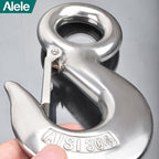 Alele Grab Hooks, 2T Crane Scale, Slip Hooks, Stainless Steel Heavy Duty - Image 3