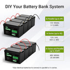 HQST LiFePO4 Battery 100ah Lithium Battery, 12V Lithium Iron Phosphate Battery - Image 5
