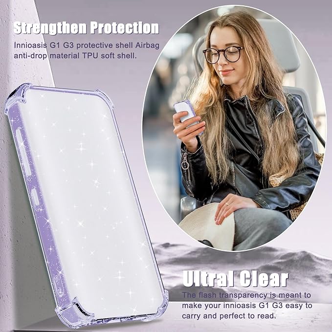 Case for innioasis G1 G3 Mp3 Player, TPU Clear Case for Mp3 Player Anti-Scratch - Image 6