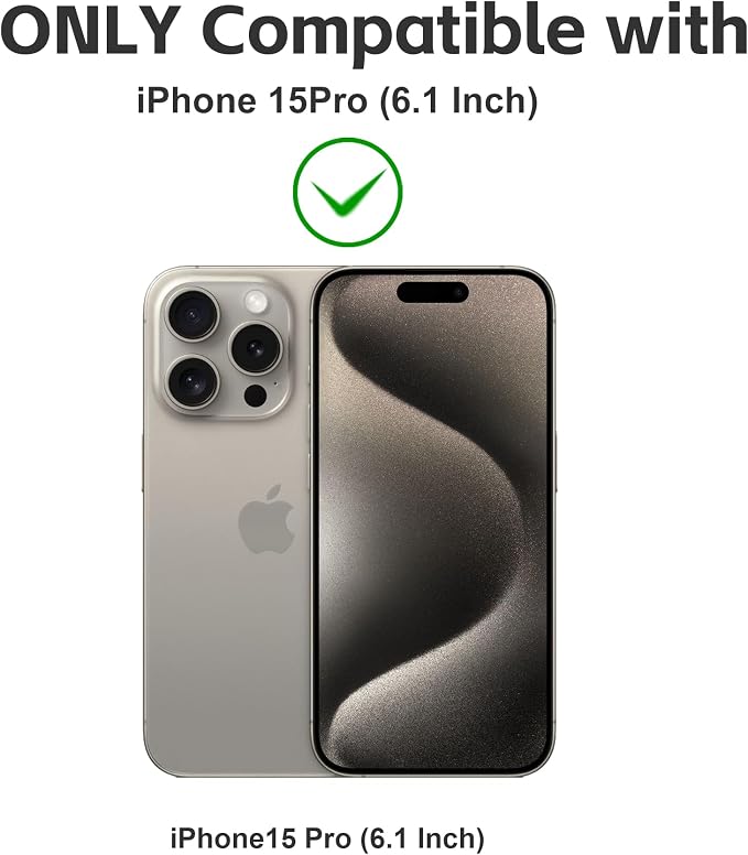 Matte Privacy Screen Protector for iPhone 15Pro Screen Protector Anti-Glare - Image 7