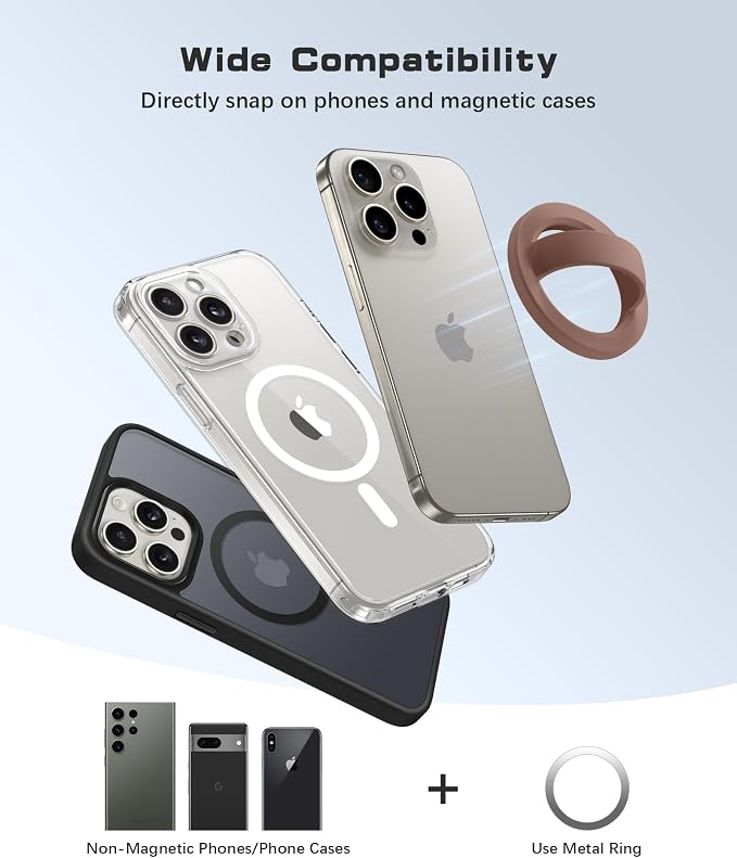 Magnetic Phone Grip, Removable Loop Grip - Image 5