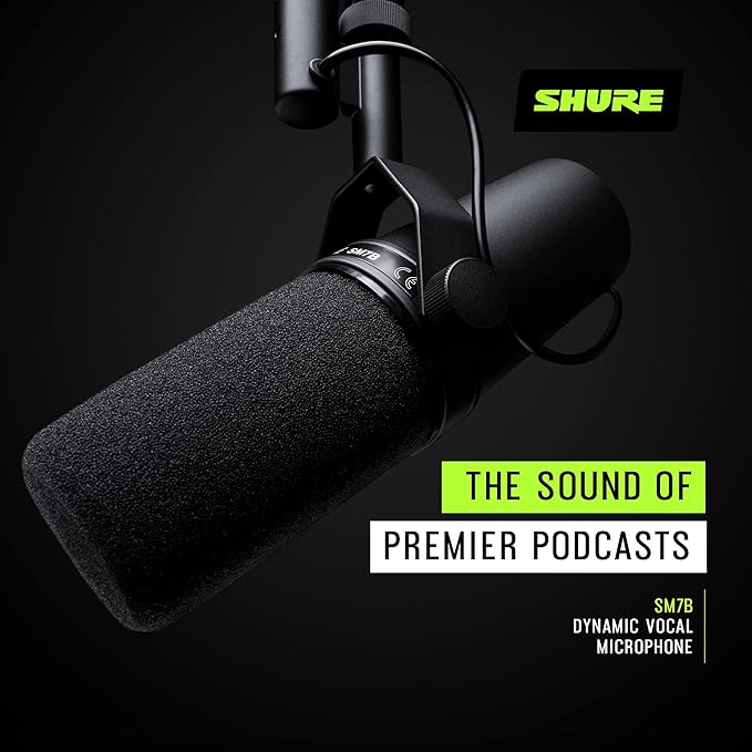 Shure SM7B Dynamic Studio Microphone - Image 8