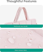 BAGSMART 13-14 Inch Laptop Case, Portable Puffy Laptop Sleeve - Image 5