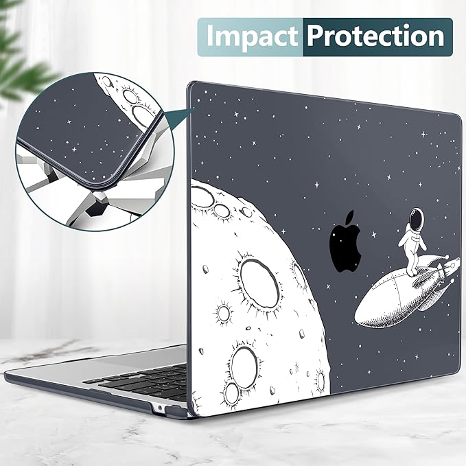 TWOLSKOO Compatible with M4 MacBook Air 15 inch Case 2025-2023 Released Model - Image 6