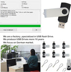 lcwamy 128MB Flash Drives 100 Pack USB Drives Bulk USB Flash Drive 100 Pack - Image 3