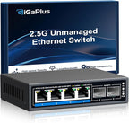 6 Ports 2.5Gb Unmanaged Ethernet Switch by GiGaPlus