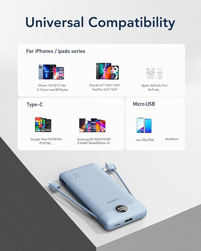 VEGER Portable Charger Power Bank - Image 6