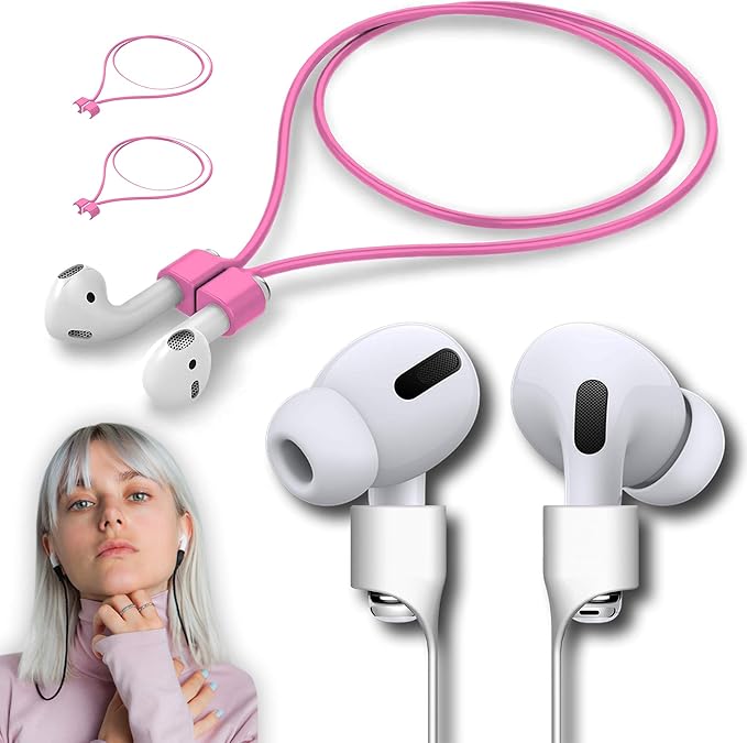 Ultra Strong Magnetic Airpod Pro Strap Anti-Lost Cord Sports Lanyard Compatible by Unknown