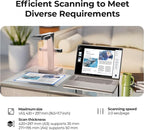 CZUR ET16 Plus Advanced Book & Document Scanner, 2nd Gen Auto-Flatten&Deskew - Image 5