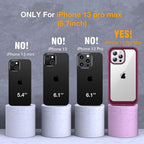 Miracase Glass Case for iPhone 13 Pro Max 6.7 inch, Upgrade Full-Body Clear - Image 7