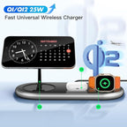 Wireless Charger iPhone Apple Qi2 Magsafe Charger 3 in 1 Charging Station Apple - Image 2