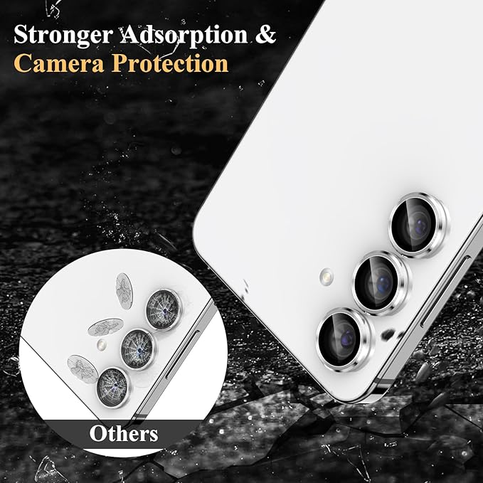YWXTW Camera Lens Protector for Samsung Galaxy S24 / S23 / S23 Plus, 9H - Image 4