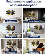 Mollywell Art Acoustic Panels, Soundproofing, Wall Decoration, Suitable - Image 4