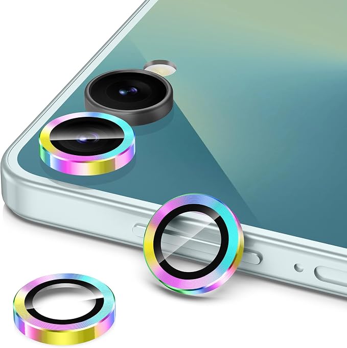 for Samsung Galaxy Z Flip 7 Camera Lens Protector, Individual Metal Ring - Image 2