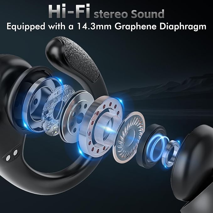 HAOYUYAN Wireless Earbuds Bluetooth 5.3 Headphones - Image 4