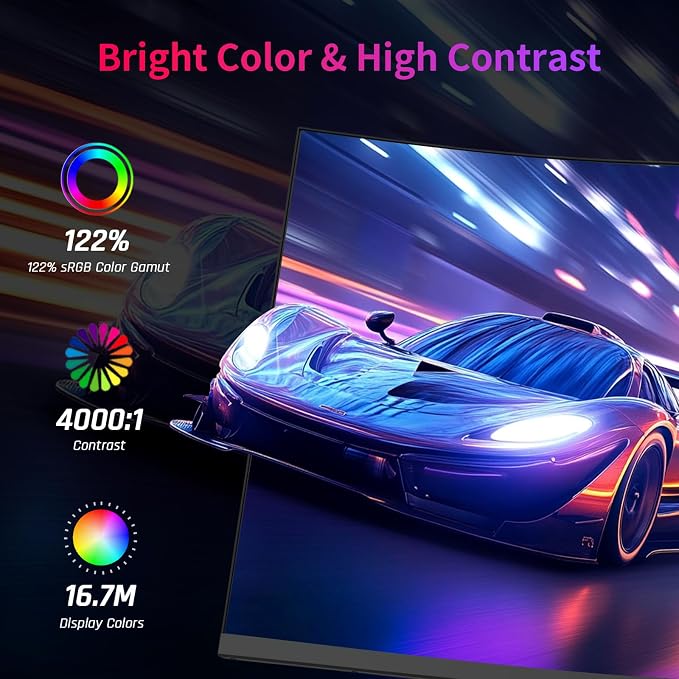 KTC 32Inch 240Hz Curved Gaming Monitor, 1000R VA, 4000:1 Contrast, Support - Image 5