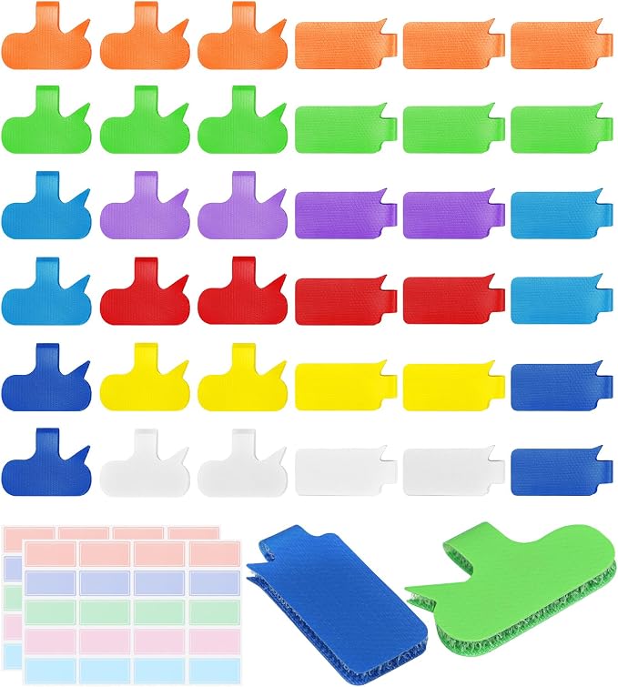 36Pcs Large Cable Labels by Summerbrite