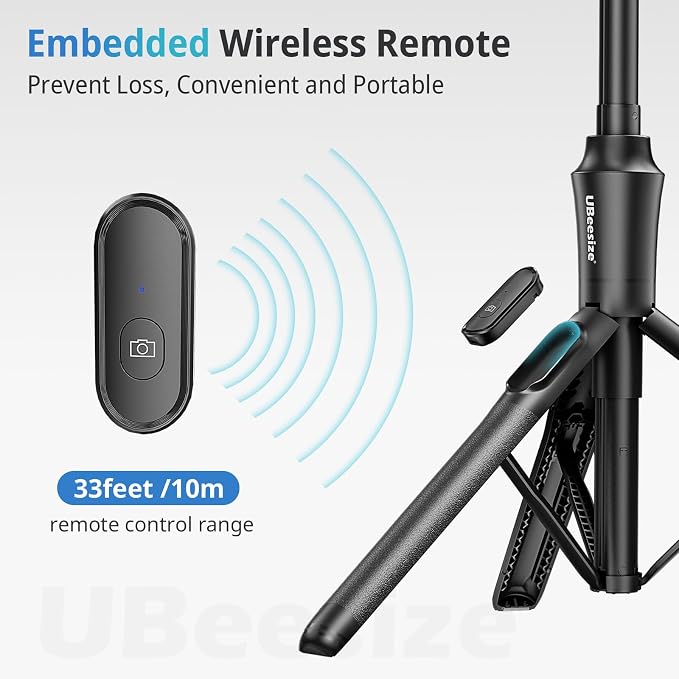 UBeesize 62'' Magnetic Selfie Stick Tripod - Image 5