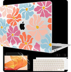MEEgoodo for MacBook Air 13 inch Case 2021 2020 2019 2018 Released A2337 M1 by MEEgoodo