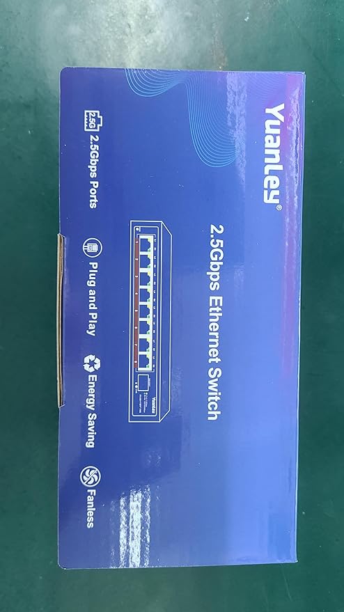 8 Port 2.5G Unmanaged Desktop Ethernet Switch - Image 9